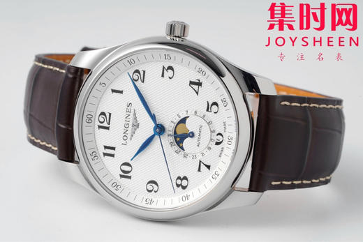 APS浪琴名匠系列 名匠月相腕表 名匠四针月相 经典数字面 男士腕表 表径40mm 简约优雅尽显从容气度！ 商品图4