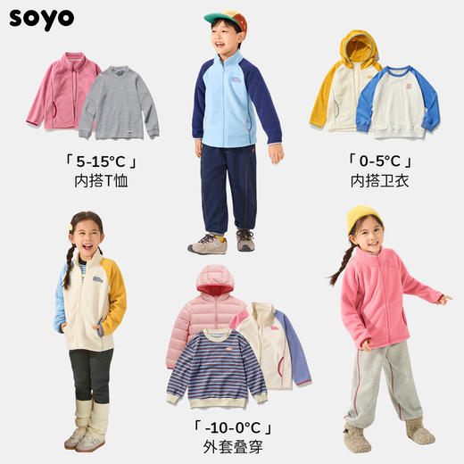 soyo舍予良仓保暖抗静电soyofleece立领拉链夹克 商品图4