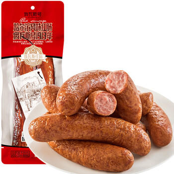 俄瓦斯号哈尔滨风味红肠220g 俄式火腿肠 熟食腊味 东北特产 烤肠香肠 商品图5