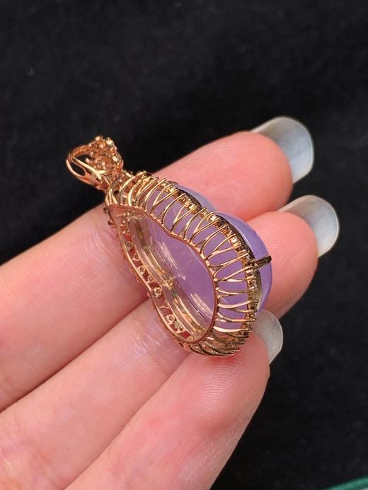 葫芦翡翠吊坠 商品图5