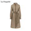 会员福利【天丝+亚麻】拉夏贝尔/La Chapelle松弛感绑带收腰防晒长袖衬衫中长款 商品缩略图4