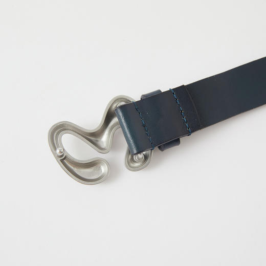 谜底牛皮革腰带2025冬季新品哑呖色M字扣头复古感皮带女254MQ1957 商品图2