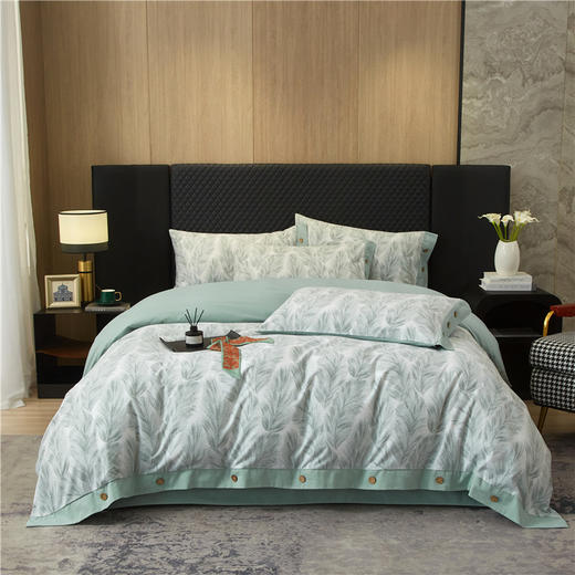 百丽安娜全棉生态磨毛印花四件套 商品图3