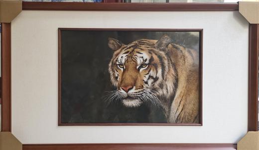 《威武》瓷板画 商品图0