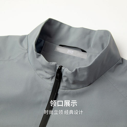 【耐磨&防水】圣得西男轻商务简约立领夹克2025秋季新款通勤外套 商品图6