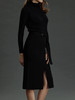 FREY｜KT058 PORTO knit dress [ 黑 ] 商品缩略图4