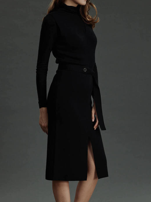 FREY｜KT058 PORTO knit dress [ 黑 ] 商品图4