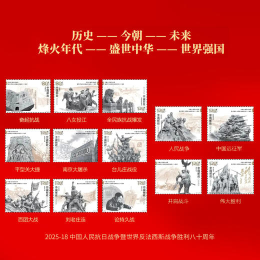9.3大阅兵主题邮票珍藏册 商品图4