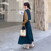 时尚休闲复古牛仔马甲+衬衫+半裙三件套裙HR-YINXX6618 商品缩略图3