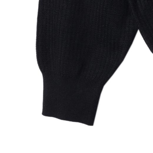 M055SDSA男士秋冬新款痞帅男装潮牌纯色polo翻领针织衫休闲百搭毛衣 商品图3