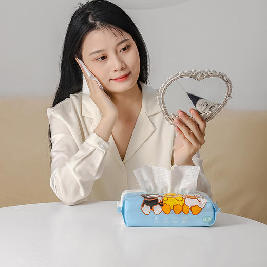 小黄鸭 抽式洗脸巾60抽*3包 商品图7