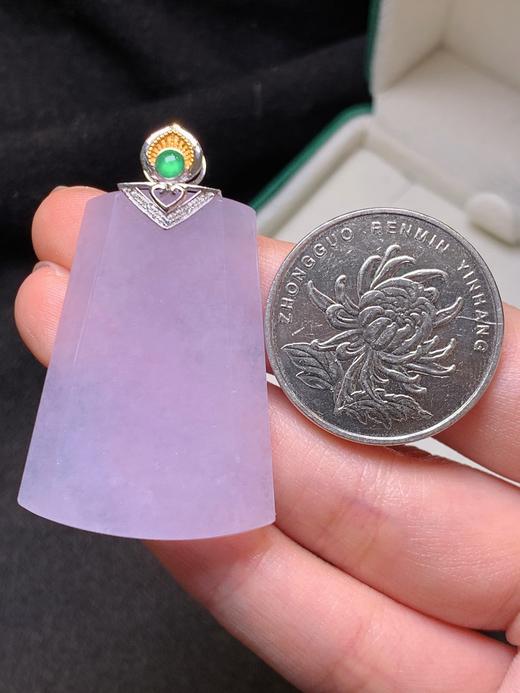 无事牌翡翠吊坠 商品图3