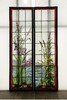 独角鹿西洋古董 法国新艺术风格时期著名工坊Ch. Champigneulle签名出品水岸风光主题彩绘玻璃花窗一对 商品缩略图0