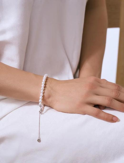 伽罗JALO 5-5.5mm 高等级淡水珍珠手链 商品图1