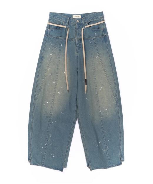WIZZARD  AGING BAGGY DENIM PANTS 牛仔裤 商品图3