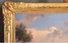 独角鹿西洋古董 法国画家François Edme Ricois签名创作风景主题布面油画客厅装饰画《马雷-马尔利》与《圣日耳曼昂莱台地》 商品缩略图1