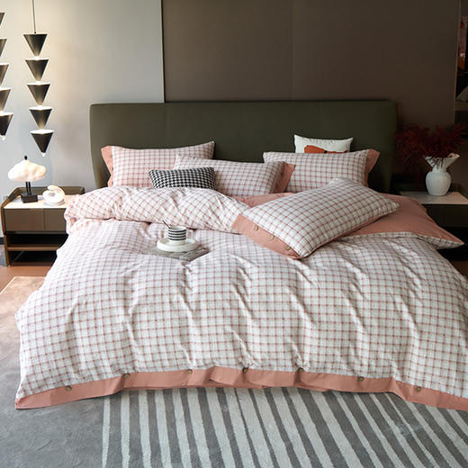 百丽安娜全棉生态磨毛印花四件套 商品图0