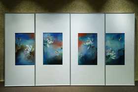 留光溢彩和美致祥套组瓷板