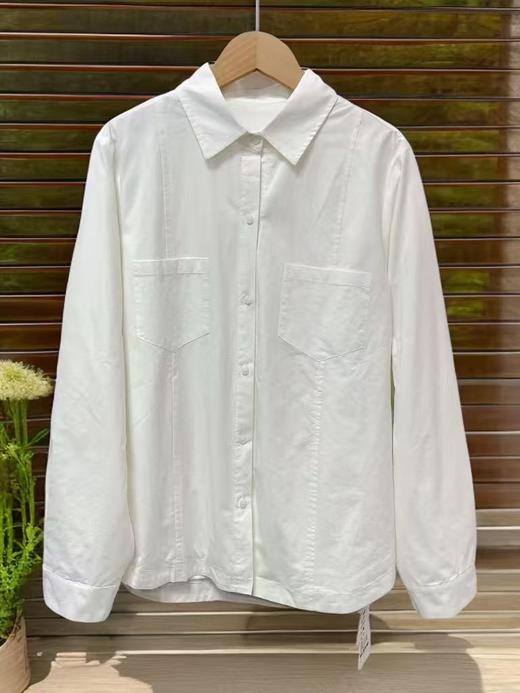 【秋新品】古泥品牌5872 100%棉加绒秋冬长袖衬衫-喜出 商品图6