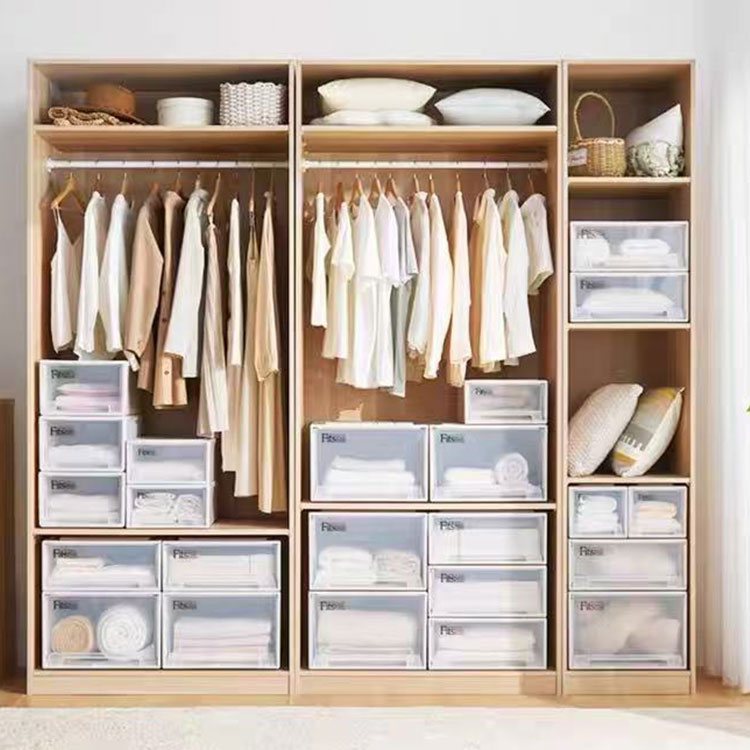 【pp抽屉盒】日本高品质组合式抽屉柜