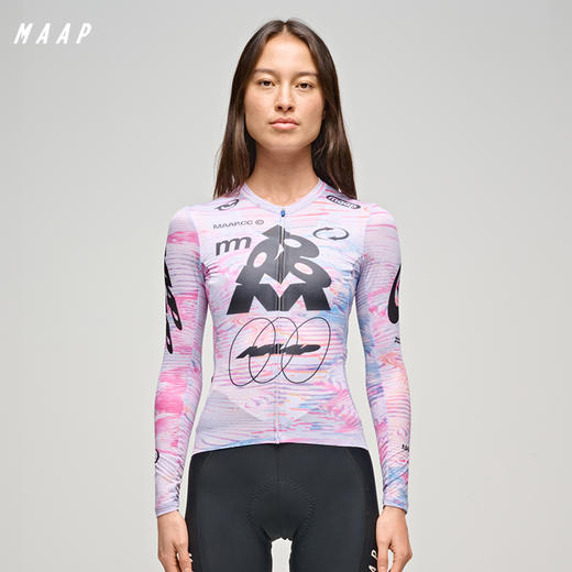 MAAP 女士 Chroma系列 Pro Air 3.0 旋风紫 长袖骑行服 商品图0