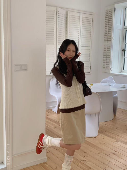 送项链！2025秋新款！糯糯小高领自由T长袖 休闲打底秋冬叠穿百搭外穿上衣女 商品图3