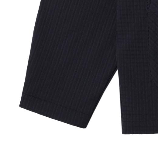 23158SDSA男士秋冬新款痞帅男装纯色提花纽扣开衫假两件夹克百搭外套 商品图4