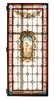 独角鹿西洋古董 1886年法国玻璃艺术大师C. Pizzagalli签名创作出品四季天使主题彩绘玻璃花窗一组 商品缩略图2
