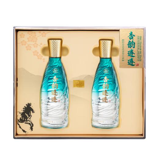【伴手好礼】汾杏 杏韵连连 清香型白酒 53度 475ml* 2瓶礼盒装 拍3发原箱 商品图1