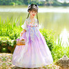 【苏城纪】清仓特价款汉服女童襦裙 花仙子短袖 商品缩略图2