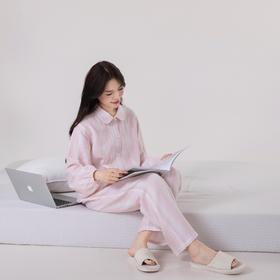 门店专柜同款【薄雾彩云衫套装】 软乎乎的家居服套装🏠 高口碑100%棉纱睡衣🧵真muj*源头厂双层纱