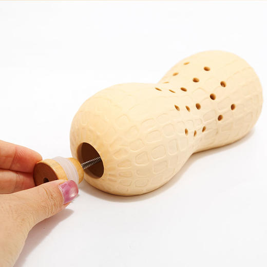 新款【花生颈枕】颈椎枕艾灸器具肩颈牵拉理疗家用热敷脖子富贵包艾灸枕养生馆 商品图4