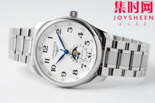 APS浪琴名匠系列 名匠月相腕表 名匠四针月相 经典数字面 男士腕表 表径40mm 商品图4