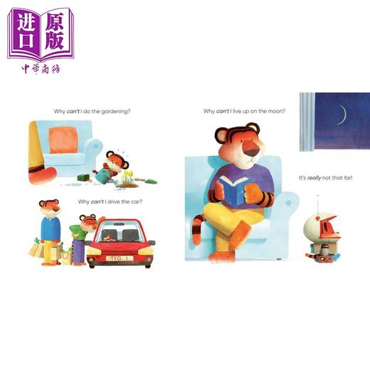 【中商原版】小老虎说为什么我不能 Steve Small Tiny Tiger says Why Can't I 英文原版 亲子绘本 儿童图画故事书 进口童书 商品图1