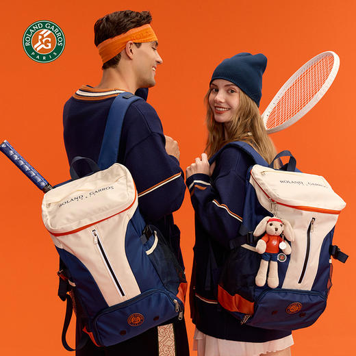 罗兰加洛斯法网网球包运动双肩包网球拍收纳包网球周边背包 商品图0