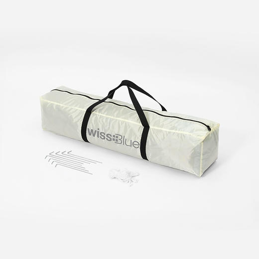 维仕蓝双重守护帐篷 WR6041 210*210*130cm/个 白色 商品图3