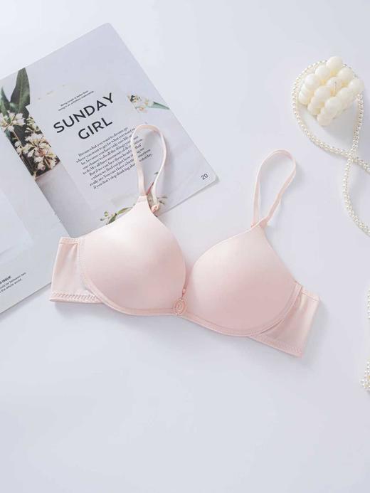 【GZ】无忧购49元2件前扣聚拢内衣无痕小胸不空杯U型大露背超薄文胸（截单后3-5天发货) 商品图8