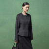 【林栖设计小店】金风玉露系列绵羊毛双面呢外套修身2025秋冬新款上衣女1954058 商品缩略图4