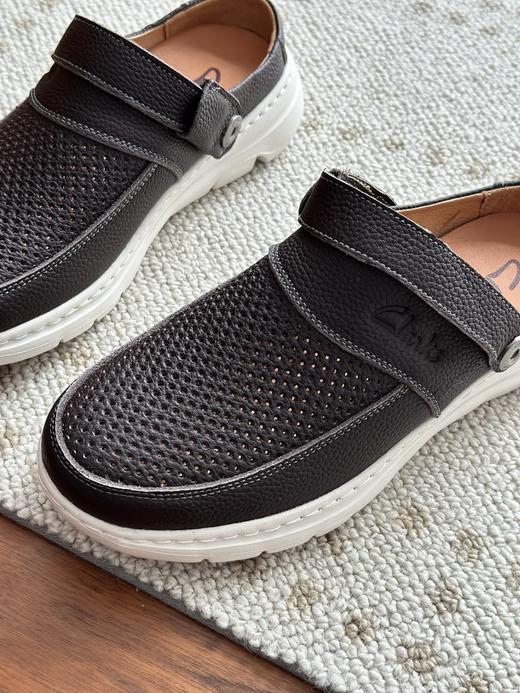 Clark*其乐 男士休闲真皮凉鞋 商品图4