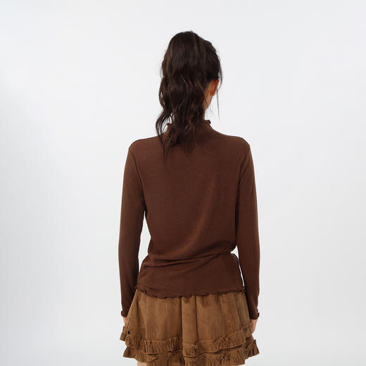 基本款木耳边打底衫-纪念日百货门店同款165494766 商品图2