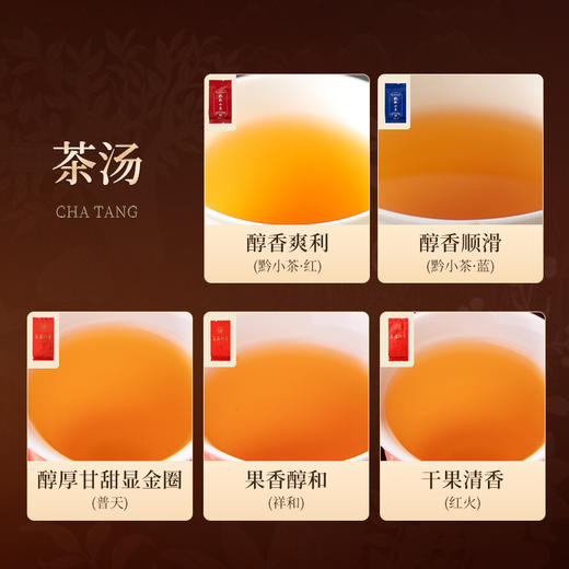 正山堂普安红 红色经典普天祥和红火黔小茶红茶品鉴装试饮集20g 商品图3