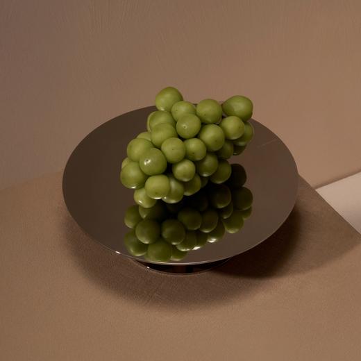 HD流光精抛不锈钢高脚点心盘 RESONG日诵家居 果盘 商品图6