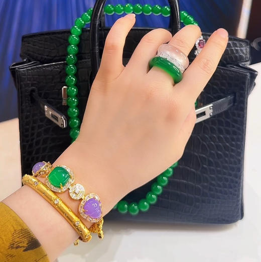 GAONAS  腰缠万贯 中式贵气奢华金色手链11617SGO 商品图4