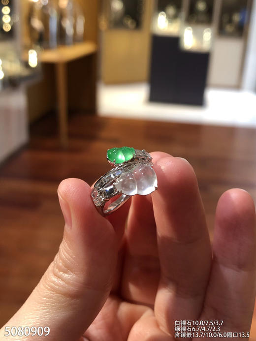 5080909，葫芦戒指。具体价格微信咨询 商品图2