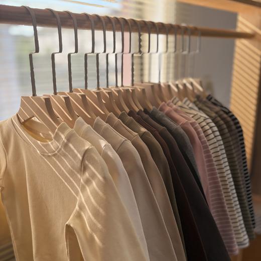 【出口级品质‼️55/2件】打底衫“面料卷王”A类棉/羊毛拉架，双王炸组合！280高克重羊毛拉架纯棉材质 ！内里碳素磨毛，巨巨巨柔软，舒适度随便对比！ 商品图2