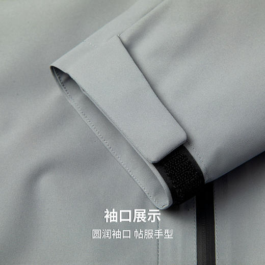 【耐磨&防水】圣得西男轻商务简约立领夹克2025秋季新款通勤外套 商品图8