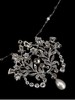 独角鹿西洋古董 1920年代法国出品美好时代风格花束造型铂金镶嵌钻石及天然海水珍珠吊坠项链 商品缩略图5