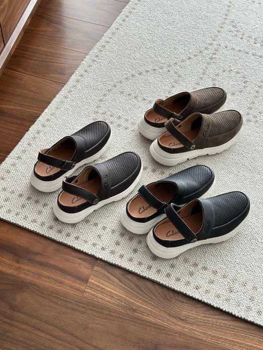 Clark*其乐 男士休闲真皮凉鞋 商品图1