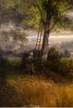 独角鹿西洋古董 法国画家François Edme Ricois签名创作风景主题布面油画客厅装饰画《马雷-马尔利》与《圣日耳曼昂莱台地》 商品缩略图5