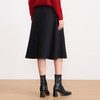 EITIE爱特爱气质优雅通勤纯色不对称百搭A字裙半身裙2025秋冬新款D2506901 商品缩略图4